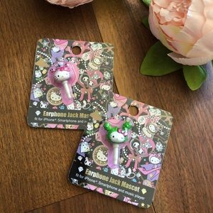 New Tokidoki x Hello Kitty Phone Jack Mascot